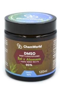 Zdjęcie produktu ChemWorld Żel DMSO 90% z aloesem 120ml