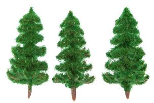 Opakowanie Choinka dekoracyjna zielona 6cm 3szt