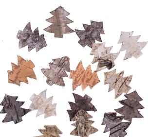 Opakowanie Choinki z kory 16szt