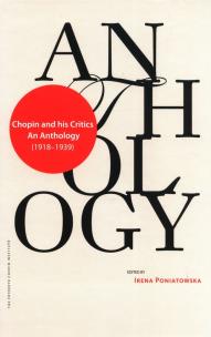 Okładka książki Chopin and his Critics (1918-1939) An Anthology