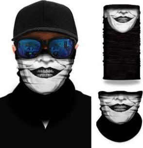 Chusta bandana antybakteryjna - białą buzia. Wydawca: Nice Idea. Multiszop.pl Opakowanie Chusta bandana antybakteryjna - białą buzia