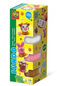 Ciasto FunDo zwierzęta hodowlane. Wydawca: SES. Multiszop.pl Opakowanie Ciasto FunDo zwierzęta hodowlane