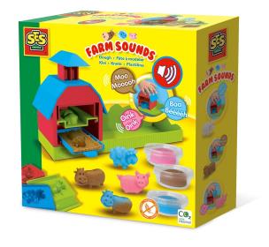 Ciasto masa Odgłosy na farmie. Wydawca: SES Creative. Multiszop.pl Opakowanie Ciasto masa Odgłosy na farmie