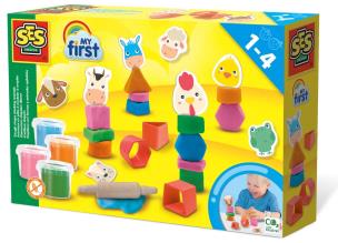 Ciastolina z foremkami zwierzęta My First. Wydawca: SES Creative. Multiszop.pl Opakowanie Ciastolina z foremkami zwierzęta My First