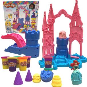 Opakowanie Ciastolina zestaw zamek Księżniczka