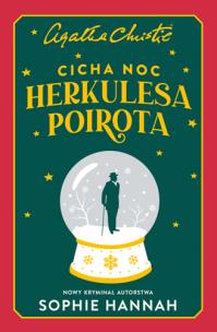 Cicha noc Herkulesa Poirota. Autor: Hannah Sophie. Multiszop.pl Okładka książki Cicha noc Herkulesa Poirota