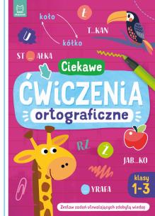 Ciekawe ćwiczenia ortograficzne. Klasy 1-3. Zestaw zadań utrwalających zdobytą wiedzę. Autor: Michalec Bogusław. Multiszop.pl Okładka książki Ciekawe ćwiczenia ortograficzne. Klasy 1-3. Zestaw zadań utrwalających zdobytą wiedzę