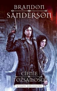 Cienie tożsamości. Autor: Brandon Sanderson. Multiszop.pl Okładka książki Cienie tożsamości