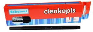 Opakowanie Cienkopis 0,4mm czarny (10szt)
