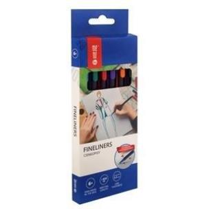 Cienkopisy 0,4mm 6 kolorów MemoBe. Wydawca: MemoBe. Multiszop.pl Opakowanie Cienkopisy 0,4mm 6 kolorów MemoBe