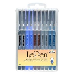 Opakowanie Cienkopisy Le Pen Earth Tone 10szt