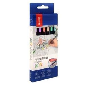 Cienkopisy pastel 0,4mm 6 kolorów MemoBe. Wydawca: MemoBe. Multiszop.pl Opakowanie Cienkopisy pastel 0,4mm 6 kolorów MemoBe