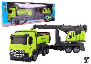 Opakowanie Ciężarówka budowlana zielona
