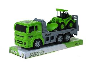 Opakowanie Ciężarówka z lawetą i traktorem