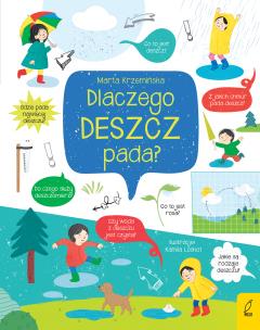 Co i jak? Dlaczego deszcz pada?. Autor: Marta Krzemińska. Multiszop.pl Okładka książki Co i jak? Dlaczego deszcz pada?