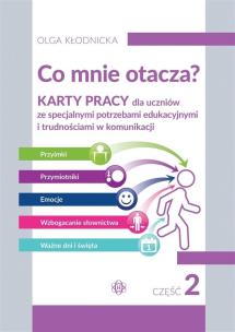Co mnie otacza? cz.2 w.2023. Autor: Olga Kłodnicka. Multiszop.pl Okładka książki Co mnie otacza? cz.2 w.2023