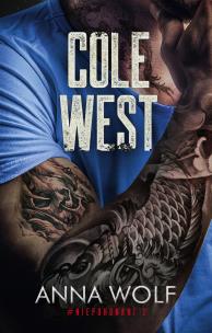 Cole West. Autor: Anna Wolf. Multiszop.pl Okładka książki Cole West