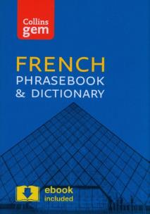Opakowanie Collins Gem French Phrasebook and Dictionary