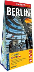 Okładka książki Comfort map Berlin - city street map 1:15 000 lam