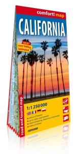 Okładka książki Comfort! map California 1:250 000 w.2025