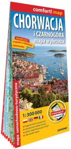 Okładka książki Comfort! map Chorwacja i Czarnogóra 1:300 000