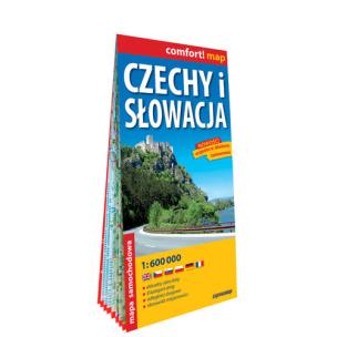 Okładka książki Comfort! map Czechy i Słowacja 1:600 000