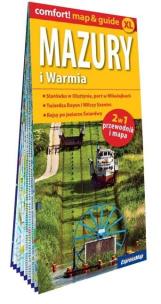 Okładka książki Comfort! map&guide Mazury i Warmia 2w1 w.2023