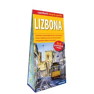 Comfort! map Lizbona 2w1: przewodnik i mapa. Autor: Andrasz Janusz. Multiszop.pl Okładka książki Comfort! map Lizbona 2w1: przewodnik i mapa