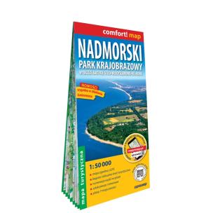 Okładka książki Comfort! map Nadmorski Park Krajobrazowy w.2023