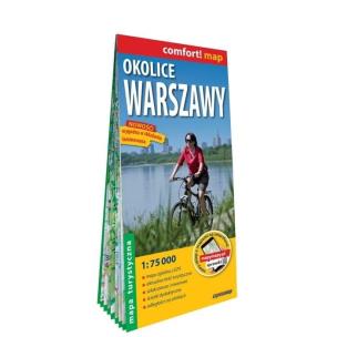Okładka książki Comfort! map Okolice Warszawy 1:75 000 w.2025