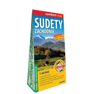 Okładka książki Comfort! map Sudety Zachodnie 1:60 000 w.2023
