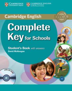Okładka książki Complete Key for Schools Student's Book with Answers + CD