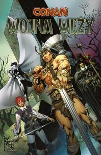 Conan. Wojna węży. Autor:   Praca zbiorowa. Multiszop.pl Okładka książki Conan. Wojna węży