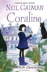 Okładka książki Coraline wer. angielska