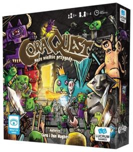 CoraQuest LUCRUM. Wydawca: Lucrum Games. Multiszop.pl Opakowanie CoraQuest LUCRUM