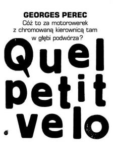 Okładka książki Cóż to za motorowerek z chromowaną kierownicą...