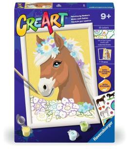 CreArt dla dzieci: Konik z krysztalkami. Wydawca: Ravensburger. Multiszop.pl Opakowanie CreArt dla dzieci: Konik z krysztalkami