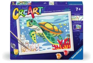 CreArt dla dzieci: Żółwik. Wydawca: Ravensburger. Multiszop.pl Opakowanie CreArt dla dzieci: Żółwik
