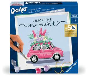 Opakowanie CreArt: Enjoy the moment 50 urodziny