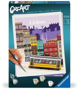 CreArt: Lizbona. Wydawca: Ravensburger. Multiszop.pl Opakowanie CreArt: Lizbona