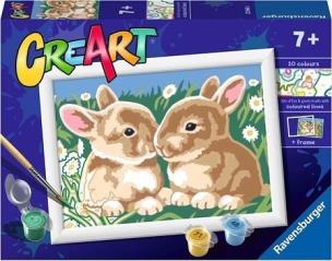 Opakowanie CreArt: Puszyste króliczki