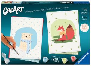 Opakowanie CreArt : Zestaw Miś z Liskiem