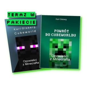 CUBEWORLD pakiet. Autor: Karl Olsberg. Multiszop.pl Okładka książki CUBEWORLD pakiet