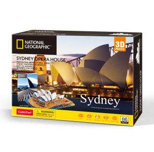 Opakowanie Cubic Fun Puzzle 3D National Geographic Sydney