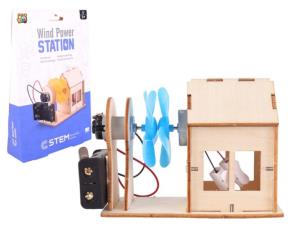 Cuda Mechaniki odkryj i twórz elektrownia wiatrowa. Wydawca: Pro Kids. Multiszop.pl Opakowanie Cuda Mechaniki odkryj i twórz elektrownia wiatrowa