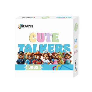 Opakowanie CUTE TALKERS JOBS Zestaw do nauki języka angielskiego