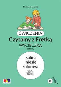 Ćwiczenia. Czytamy z Fretką cz.8 Zdania 3. Autor: Elżbieta Konopacka. Multiszop.pl Okładka książki Ćwiczenia. Czytamy z Fretką cz.8 Zdania 3