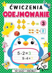 Okładka książki Ćwiczenia - Odejmowanie