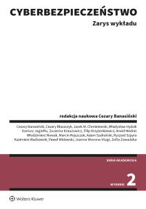 Okładka książki Cyberbezpieczeństwo. Zarys wykładu