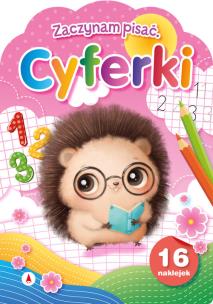 Okładka książki Cyferki. Zaczynam pisać